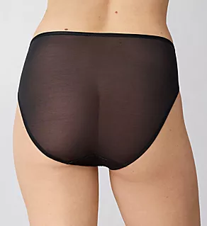 Full Bloom Hi Cut Panty Black XL
