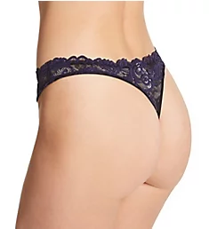 Instant Icon Thong Panty Black/Eclipse M