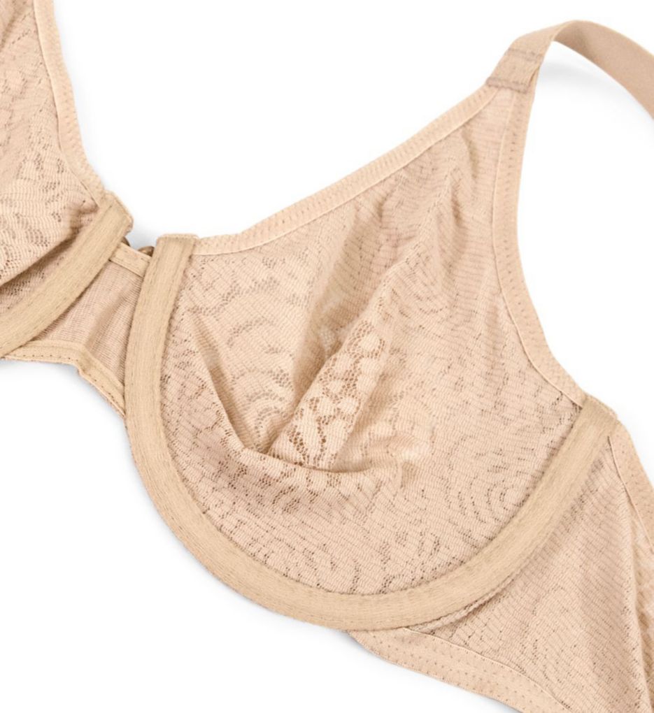 Wacoal Halo Lace Seamless Underwire J-Hook Bra Natural Nude 36DDD Size  undefined - $41 - From Maybel