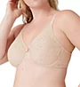 Wacoal Halo Lace Molded Underwire Bra with J-Hook 851205 - Image 8