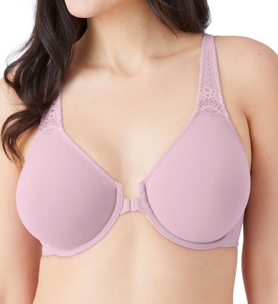 Wacoal (2481282) -- Wacoal 851311 Soft Embrace Front Close Underwire Bra (Dawn Pink 34C)