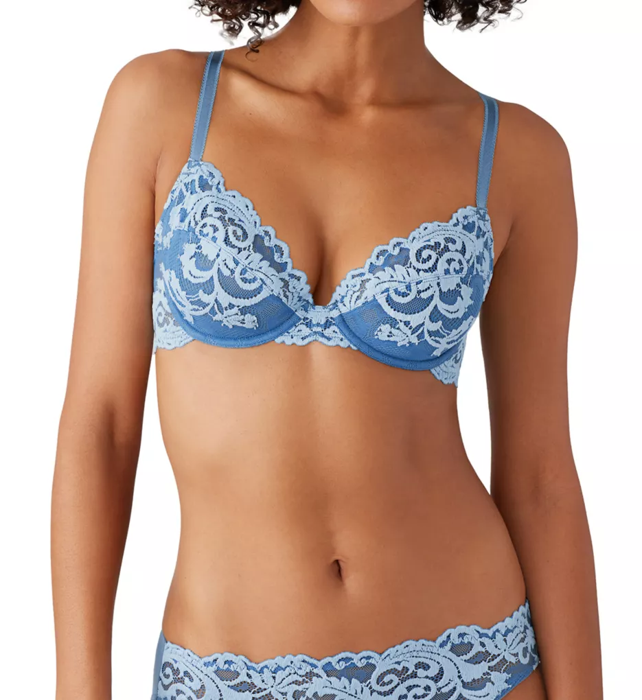 Instant Icon Underwire Bra Provincial Blue/Angel 34D