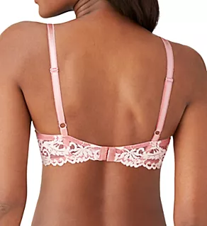 Instant Icon Underwire Bra Bridal Rose/Crystal 38DD