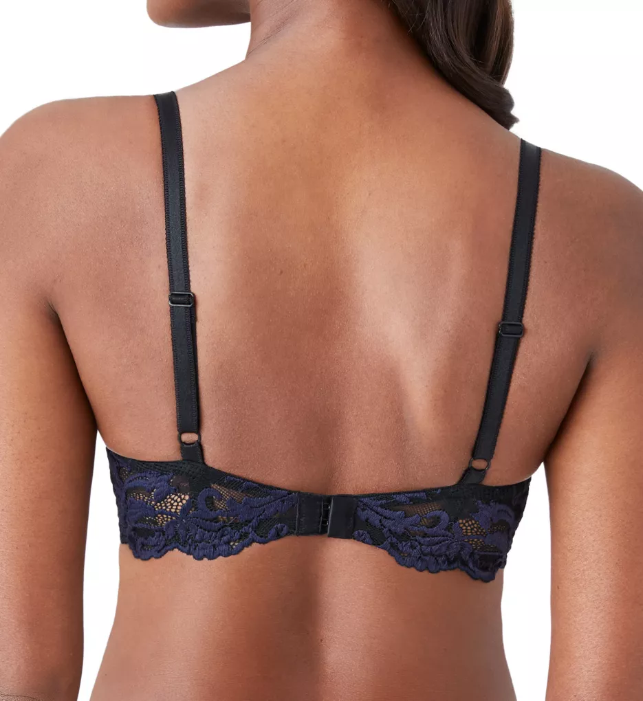 Wacoal 65191-88 Embrace Lace Wire Bra Nine Iron Ensign Blue 40D in