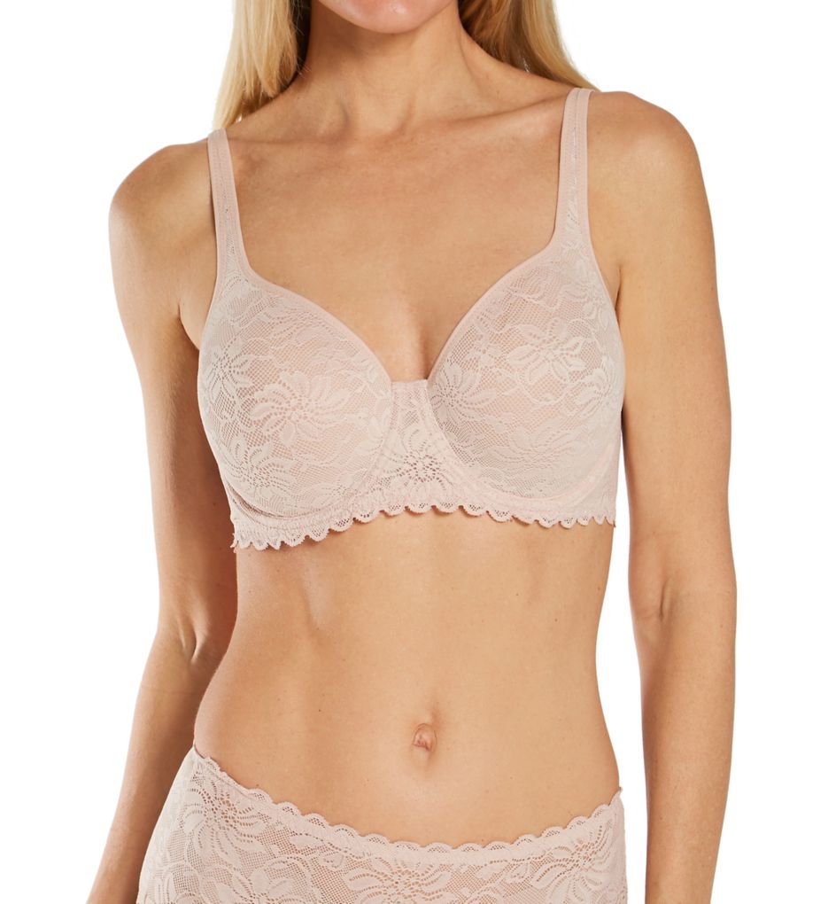 Wacoal Women's Soft Sense Lace Underwire Bra, White, 36G: Buy