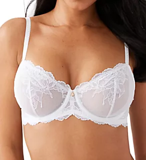 Vivid Attraction Underwire Bra White 34B
