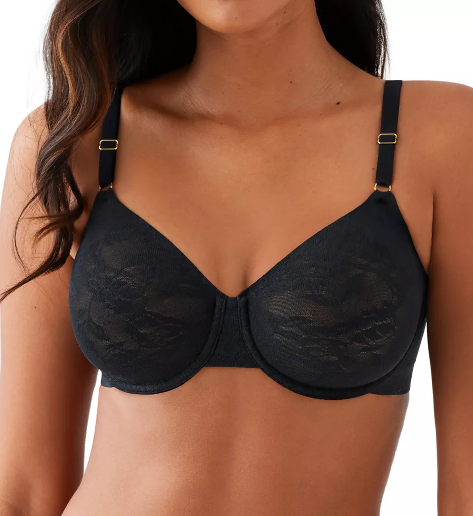 High Profile Underwire Bra Black 36G