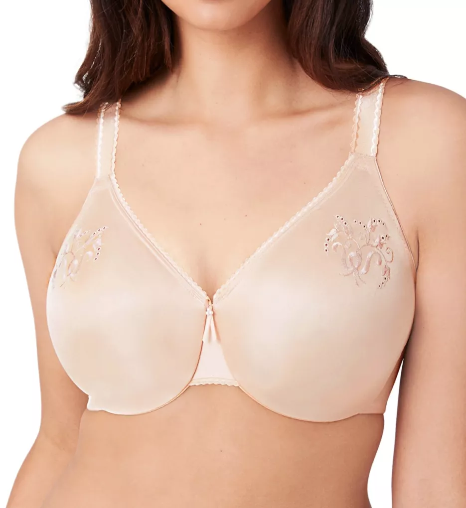 New BALI Nude Minimizer Up To 1 3/4 Lightly Lined Underwire Bra Women's  34C $42