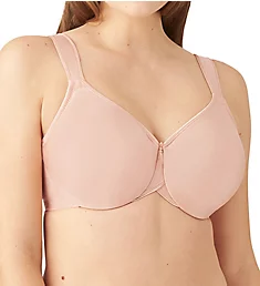 BodySuede Full Figure Seamless Underwire Bra French Nude 34C
