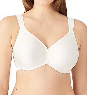 BodySuede Full Figure Seamless Underwire Bra Ivory 34C