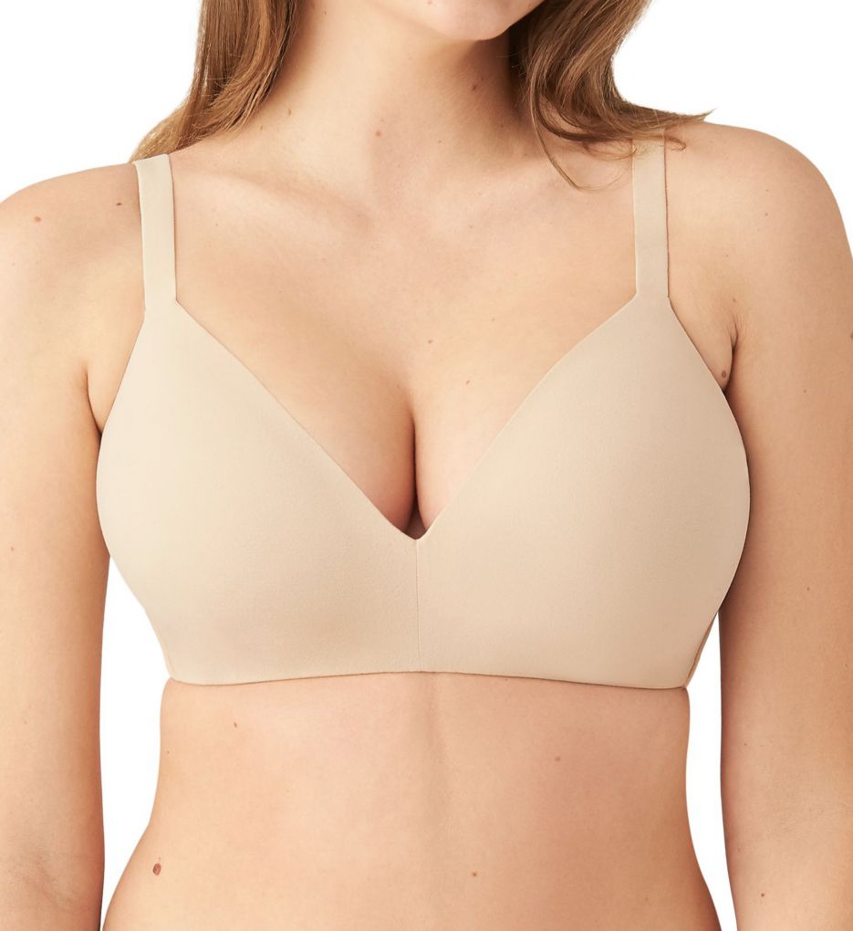 Wacoal Women's How Perfect Soft Cup Bra, Natural Nude, 38B 