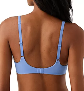 How Perfect Wireless T-Shirt Bra Blue Hydrangea 34DDD