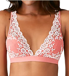 Embrace Lace Wire Free Bra Faded Rose/White Sand 32