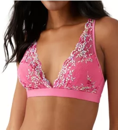 Embrace Lace Wire Free Bra Hot Pink/Multi 32