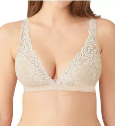 Embrace Lace Wire Free Bra Sand 32