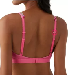 Embrace Lace Wire Free Bra Hot Pink/Multi 32