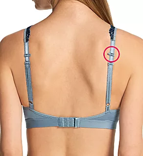 Embrace Lace Wire Free Bra Windward Blue/Titan 42
