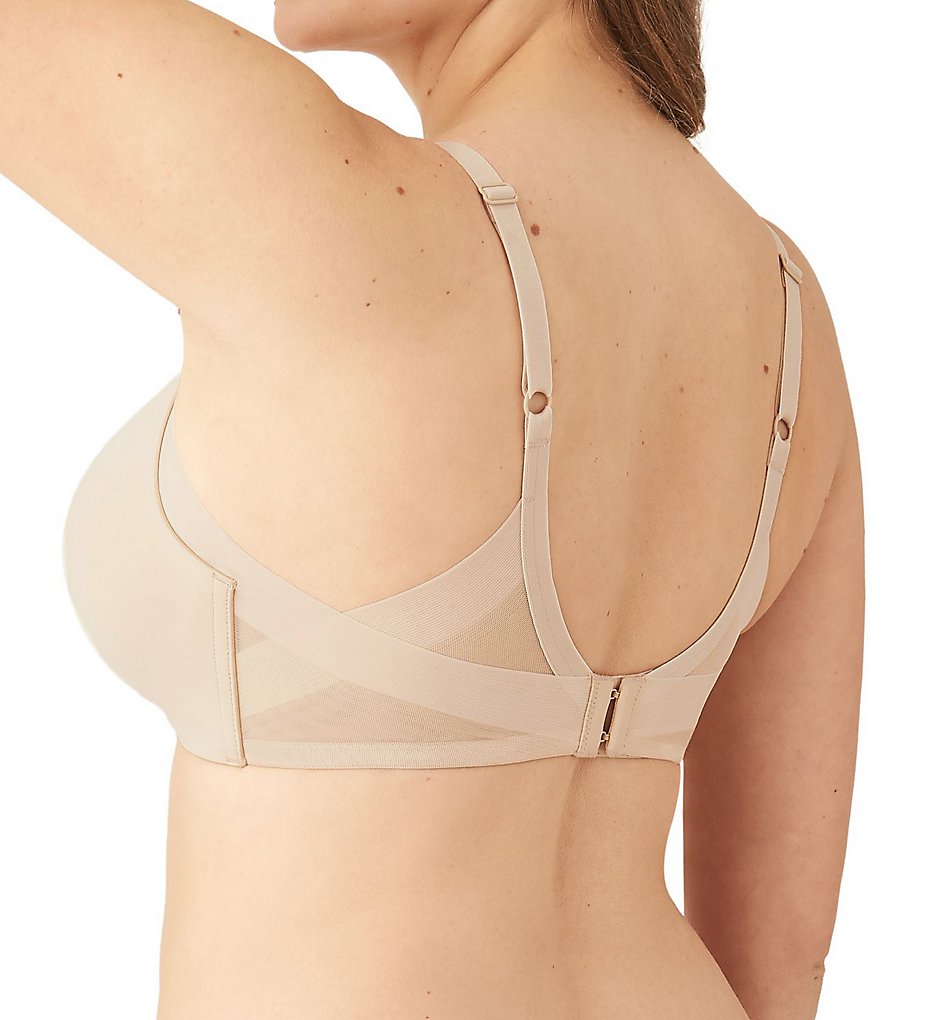 Wacoal : Wacoal 852281 Ultimate Side Smoother Wire Free T-Shirt Bra (Sand 32DD)
