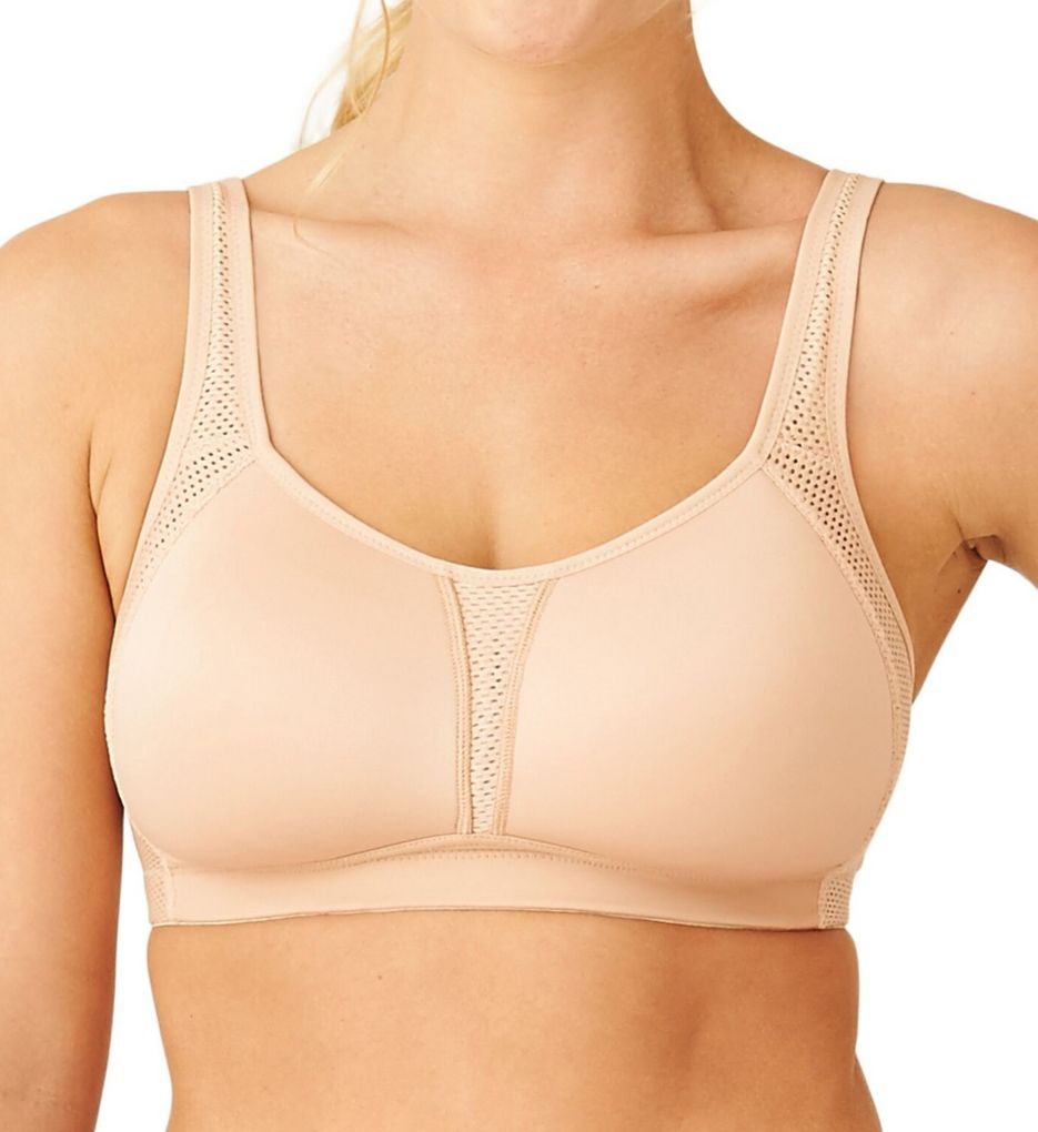 Wacoal (2303932) -- Wacoal 852302 Kerri Wirefree Sports Bra (Sand 38D)