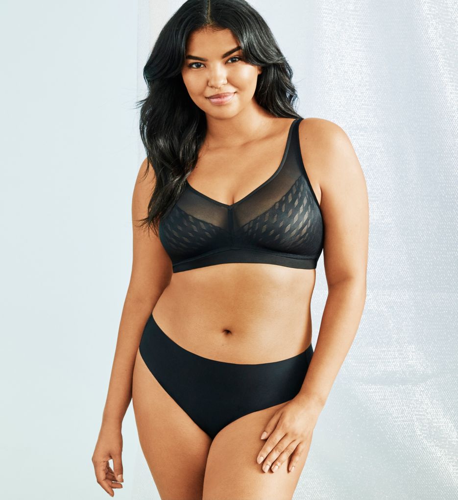 Wacoal BLACK Elevated Allure Wirefree Bra - Size France