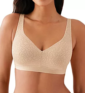 Wirefree Side Support Bra Sand 32C