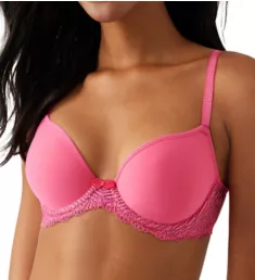 La Femme Underwire T-Shirt Bra Hot Pink 34B