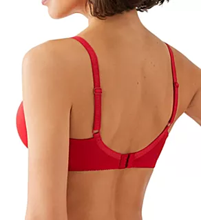 La Femme Underwire T-Shirt Bra Equestrian Red 32C