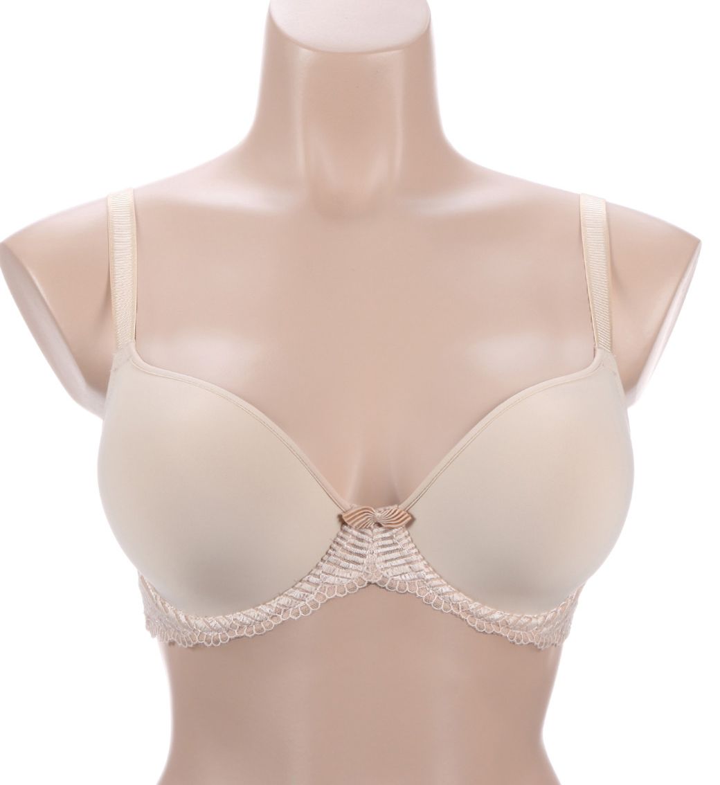 La Femme Underwire T-Shirt Bra Sand 32DDD
