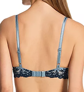 Embrace Lace T-Shirt Bra Windward Blue/Titan 38B