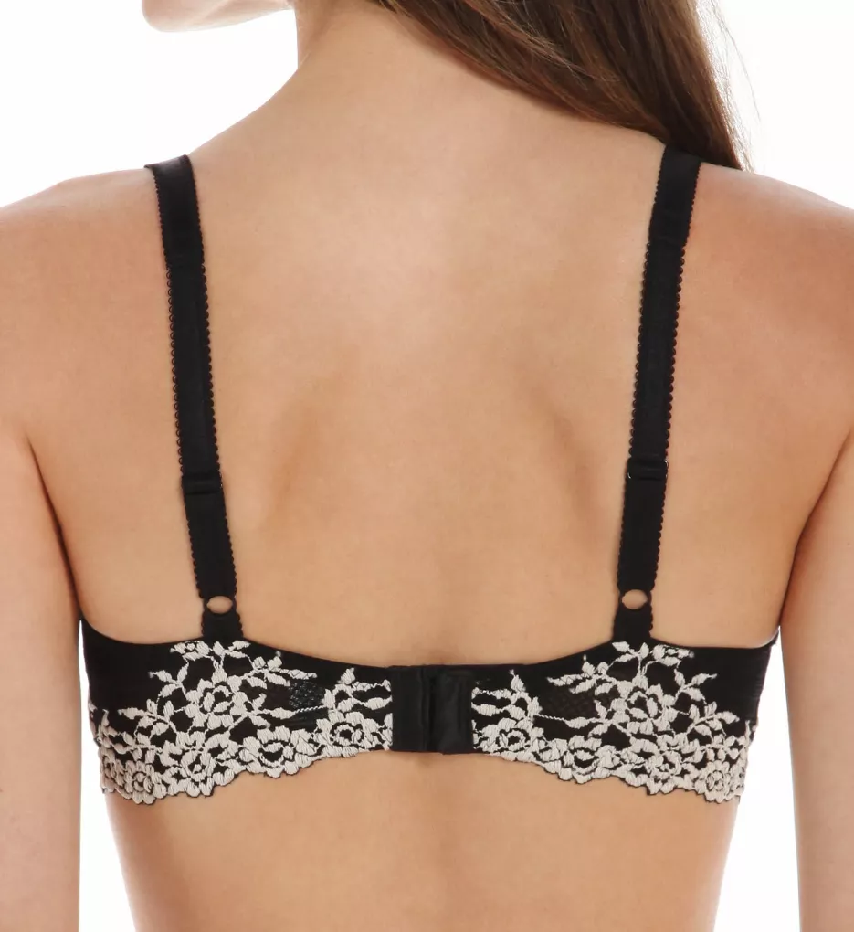 Wacoal Embrace Lace Underwired Plunge Bra, Wind Wind/Egret at John Lewis &  Partners
