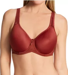 Basic Beauty Underwire Spacer T-shirt Bra Henna 34C