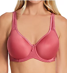 Basic Beauty Underwire Spacer T-shirt Bra Rose Wine 40D