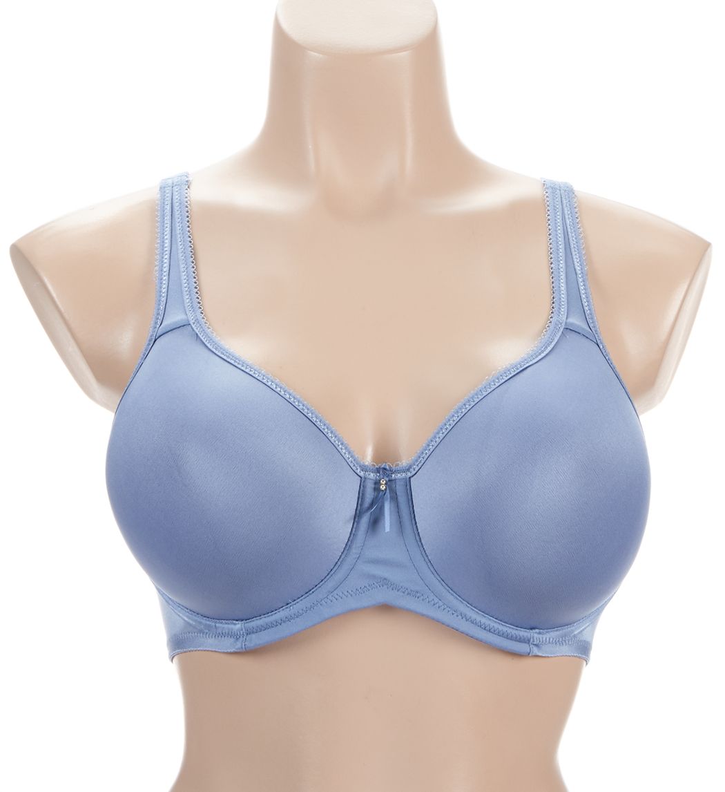 Wacoal Basic Beauty Underwire Spacer T-shirt Bra Country Blue 40D  - Image 1