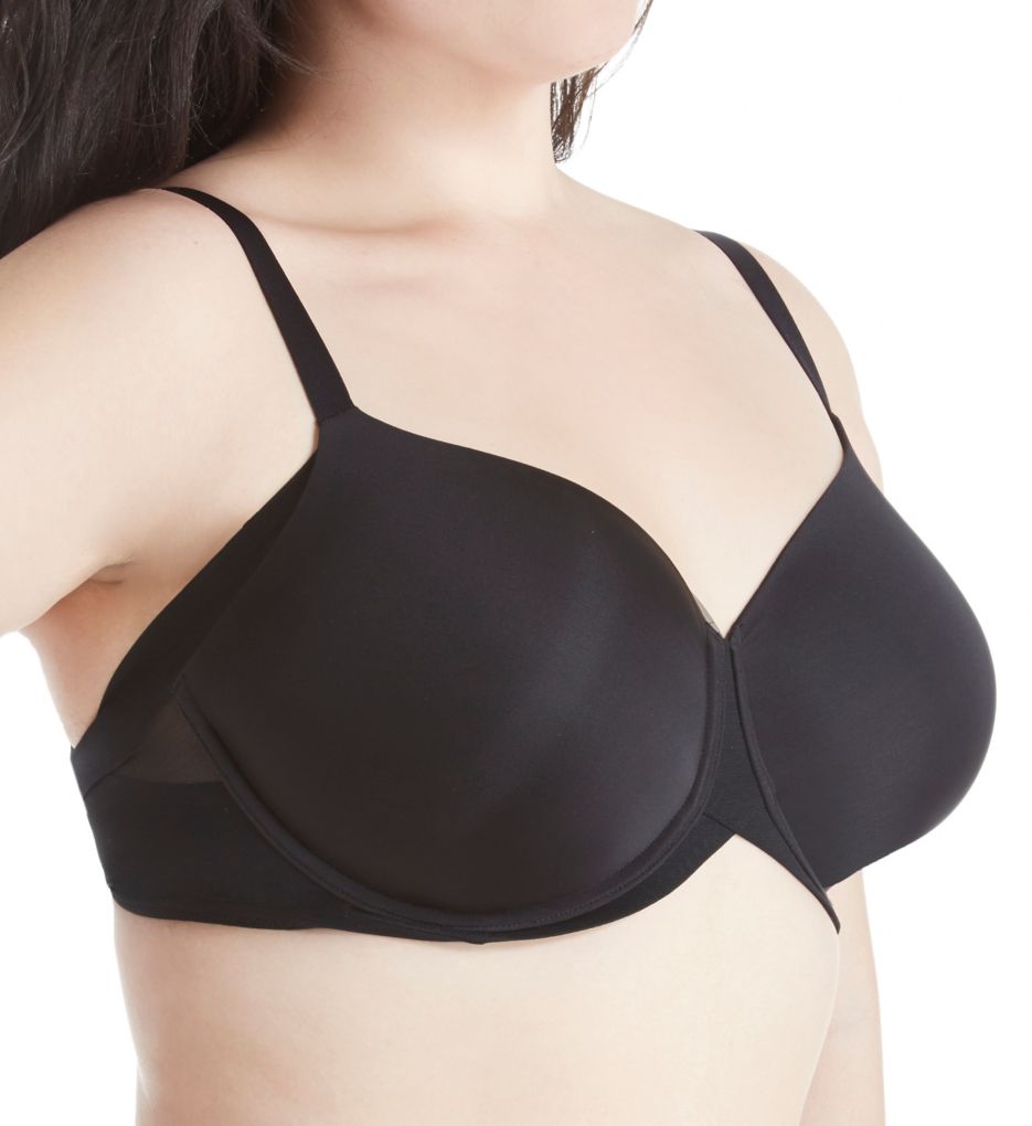 Women's Bras Side Smoothing Underwire Minimalist Cute Bra Lightweight Lined  (as1, Cup_Band, b, 32, Black) at  Women's Clothing store