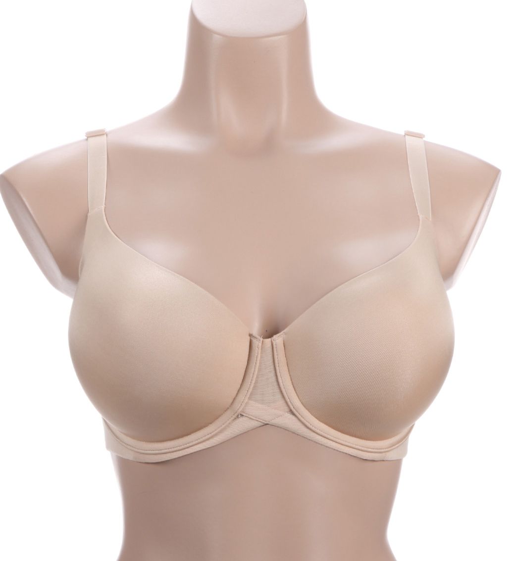 Wacoal Ultimate Side Smoother Seamless T-Shirt Bra Sand 36G  - Image 1