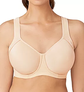 Lindsey Contour Spacer Underwire Sports Bra Sand 32D