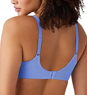 Back Appeal T-Shirt Underwire Bra Blue Hydrangea 34G