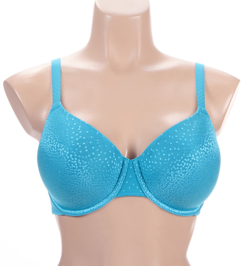 Wacoal Back Appeal T-Shirt Underwire Bra Adriatic Blue 34C  - Image 1