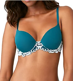 Instant Icon T-Shirt Bra Deep Teal / Blue Glass 34C