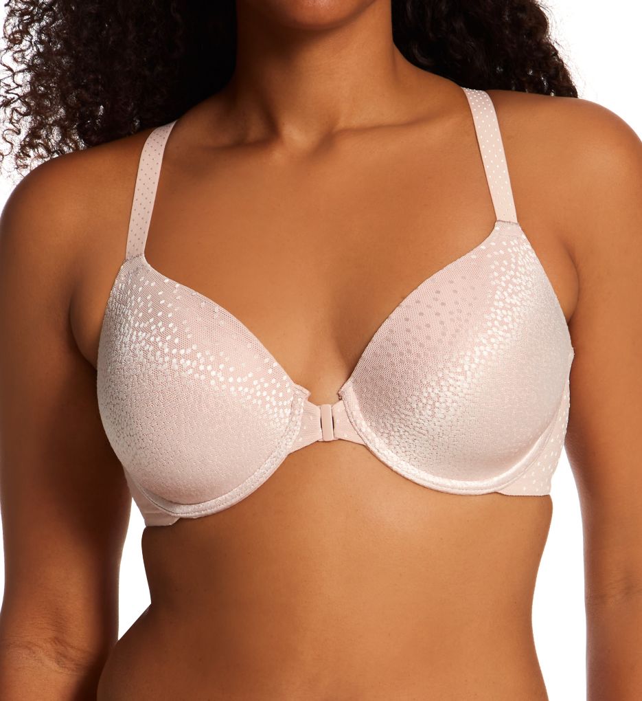 851311 Soft Embrace Front Close Underwire Bra by Wacoal | Sand