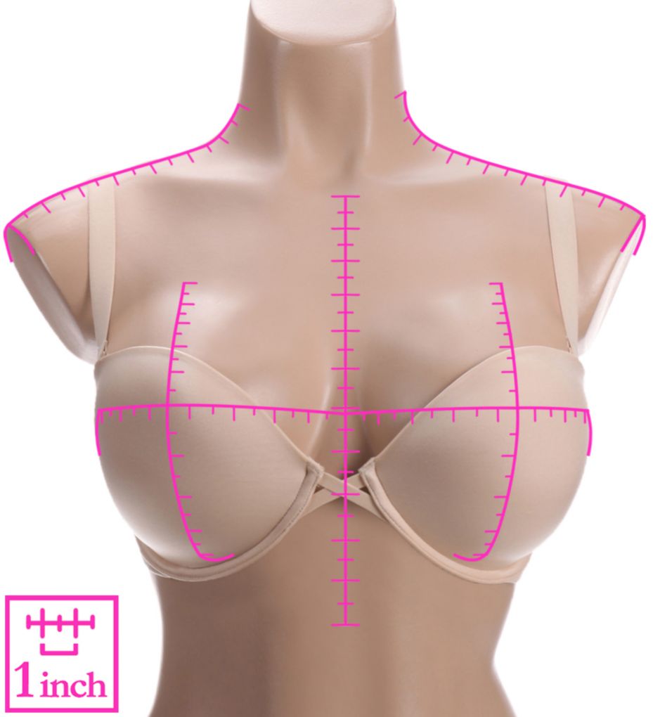 Amazing Assets Smoothing Strapless Push Up Bra-ns7