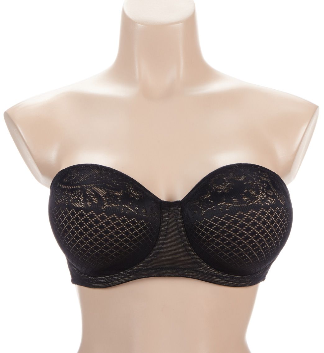 Wacoal Visual Effects Strapless Minimizer Bra Black 36G  - Image 1