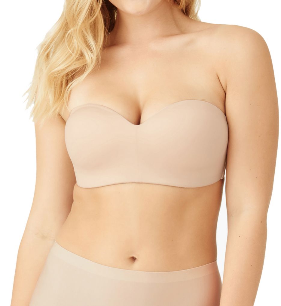 Wacoal Women's Staying Power Wireless Strapless Bra in Beige | Size 36D | HerRoom.com