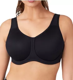 Simone Underwire Sports Bra Black 32C