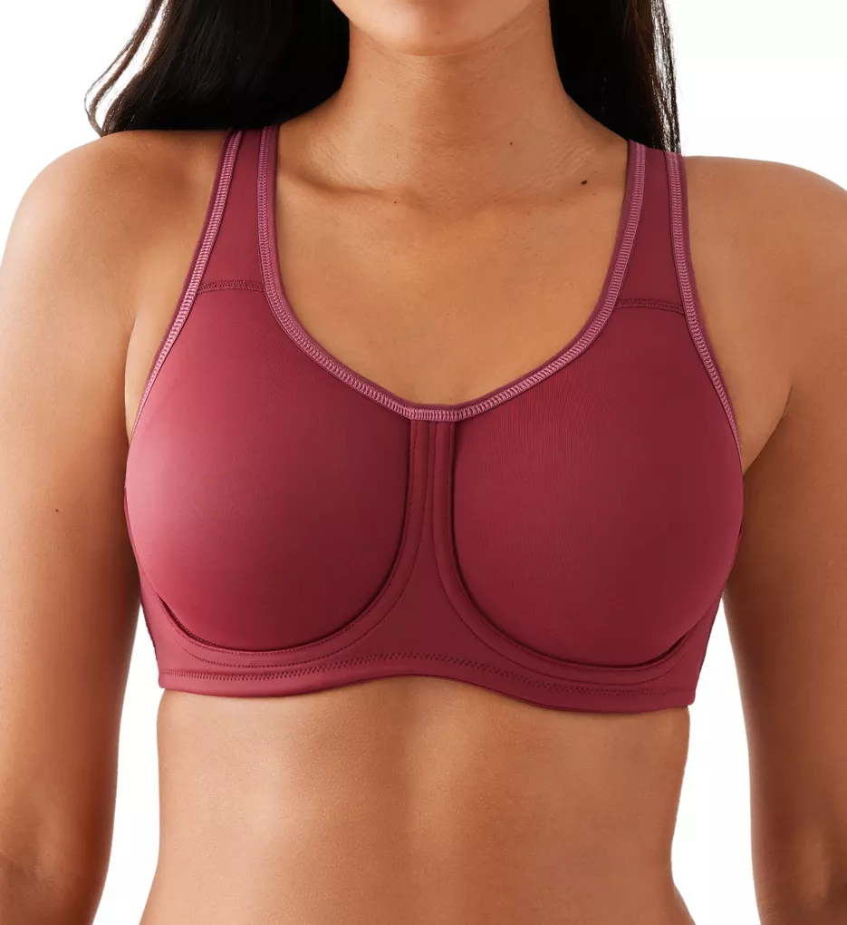 Simone Underwire Sports Bra Cordovan 36G