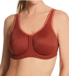 Simone Underwire Sports Bra Henna 34C