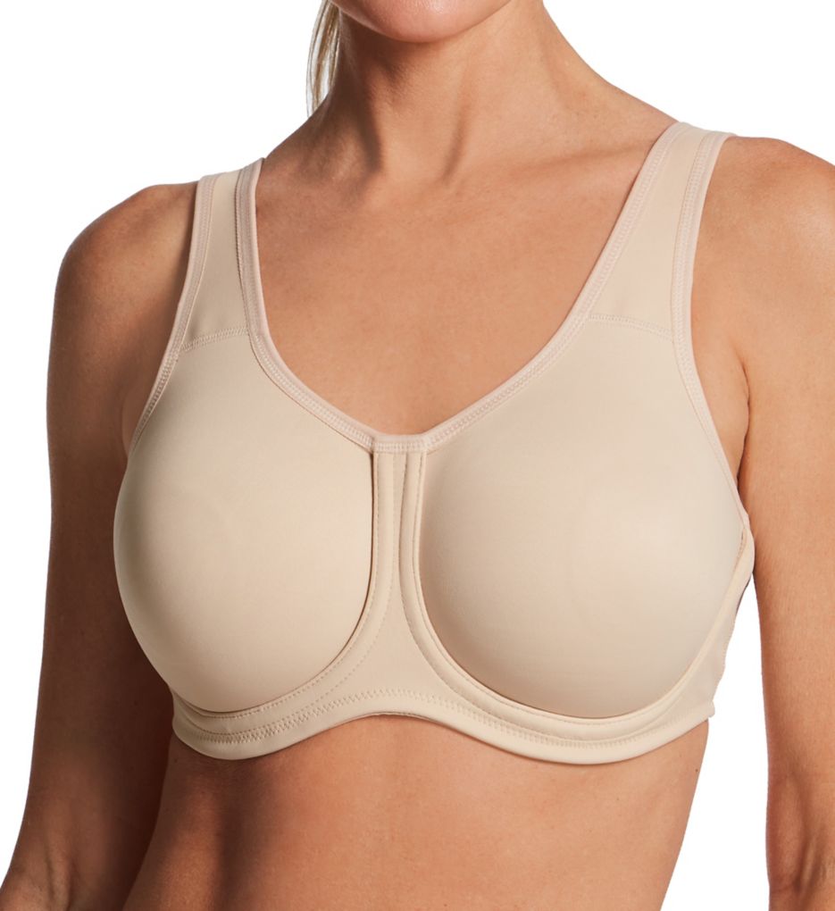 Wacoal Simone Sports Bra in Toffee Crunch - Busted Bra Shop