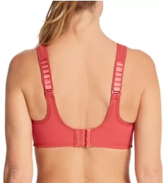 Simone Underwire Sports Bra Garnet Rose 34C