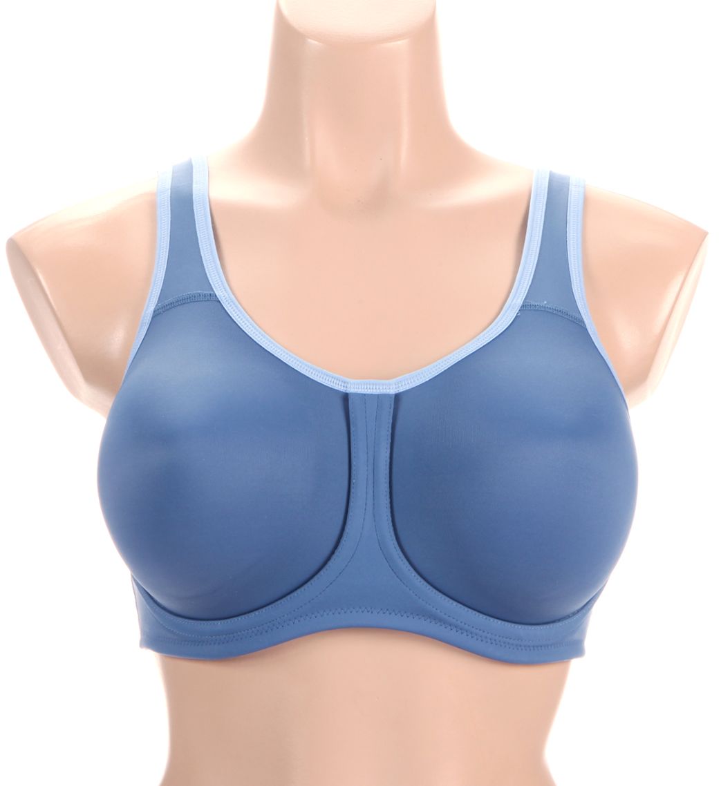 Wacoal Simone Underwire Sports Bra Blue Horizon 32G  - Image 1