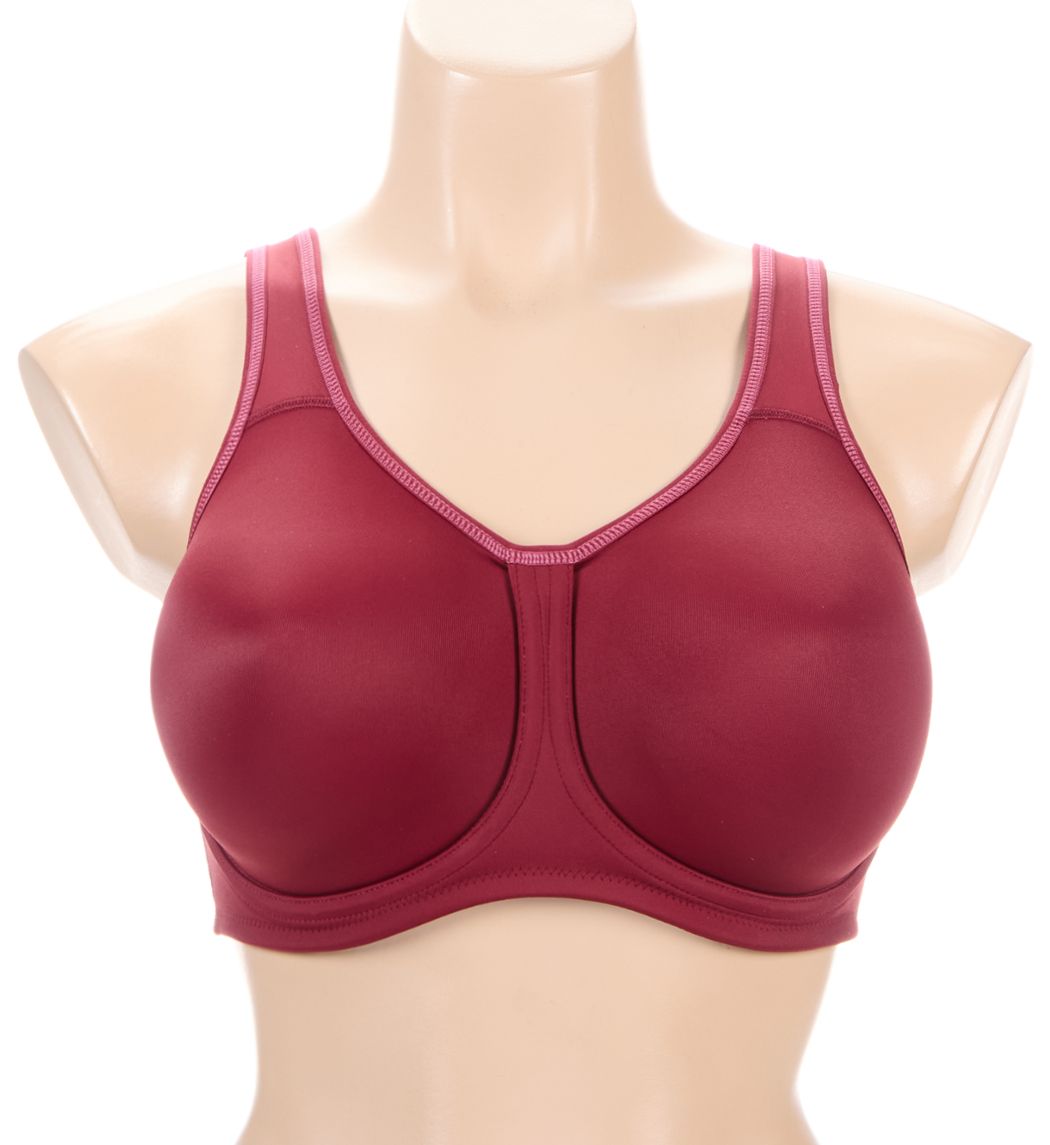 Wacoal Simone Underwire Sports Bra Cordovan 32D  - Image 1